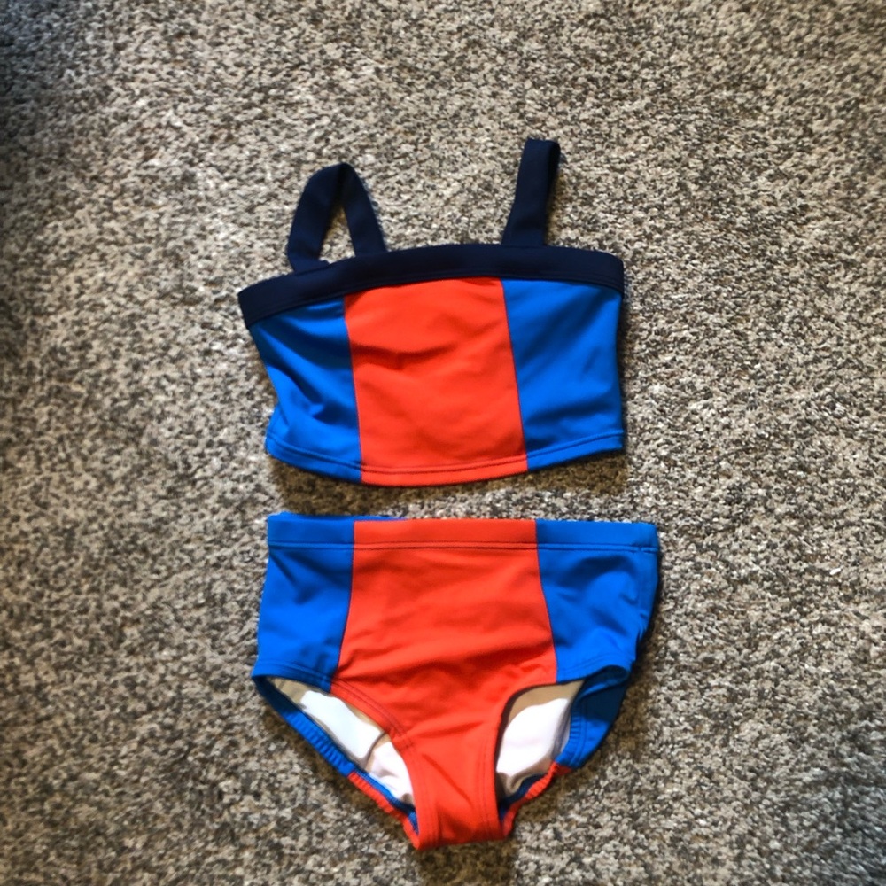 NWT Hanna Andersson Kids Swim Set - Red and Blue
